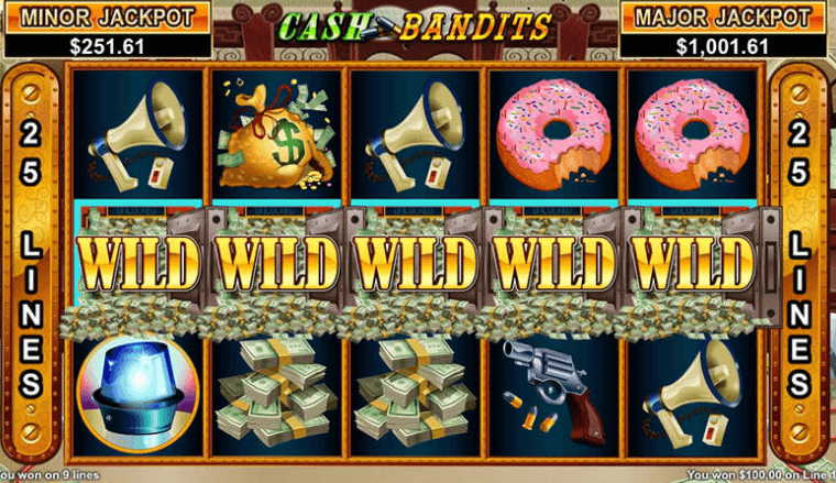Cash Bandits slots