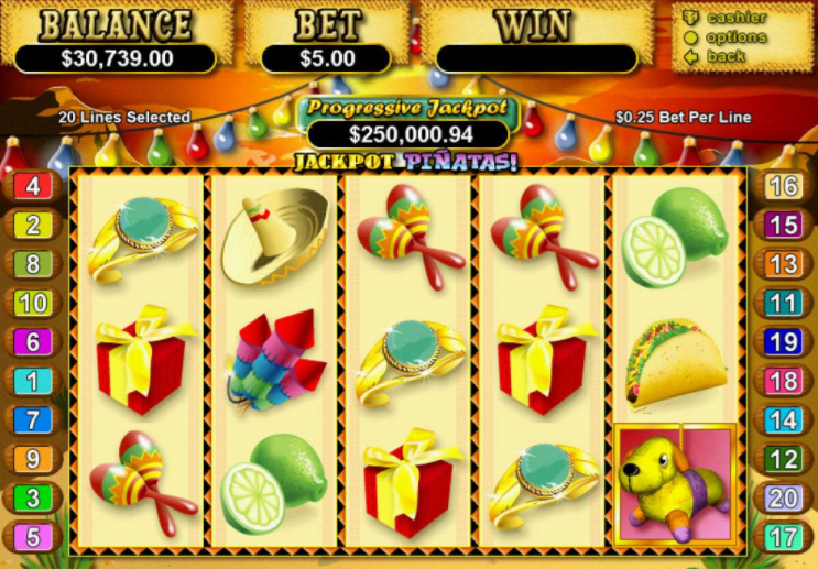 Jackpot Pinatas slots