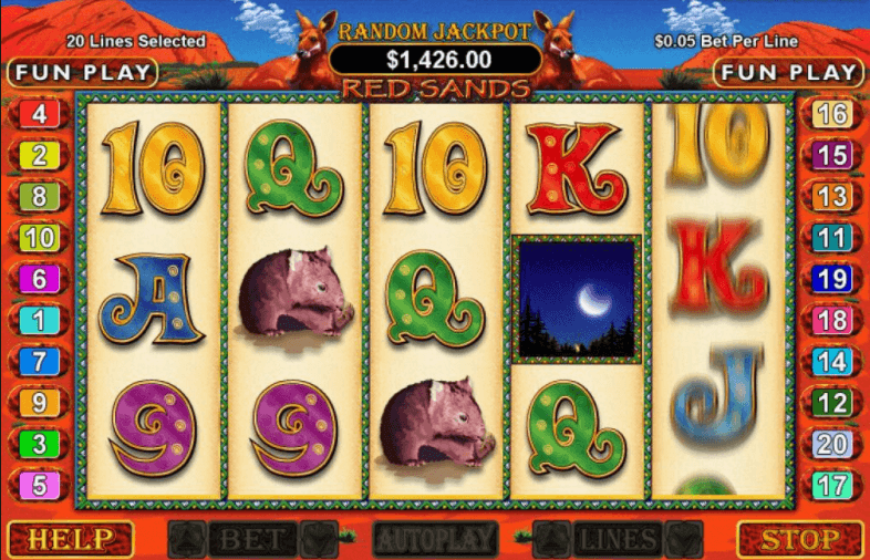 Red Sands slots